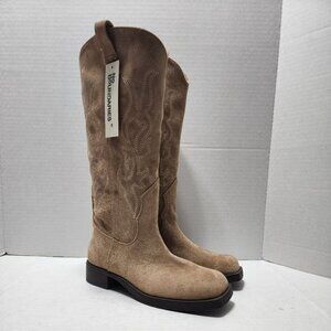 New No Boundaries Square Toe Western Boots - Sand - Size 9